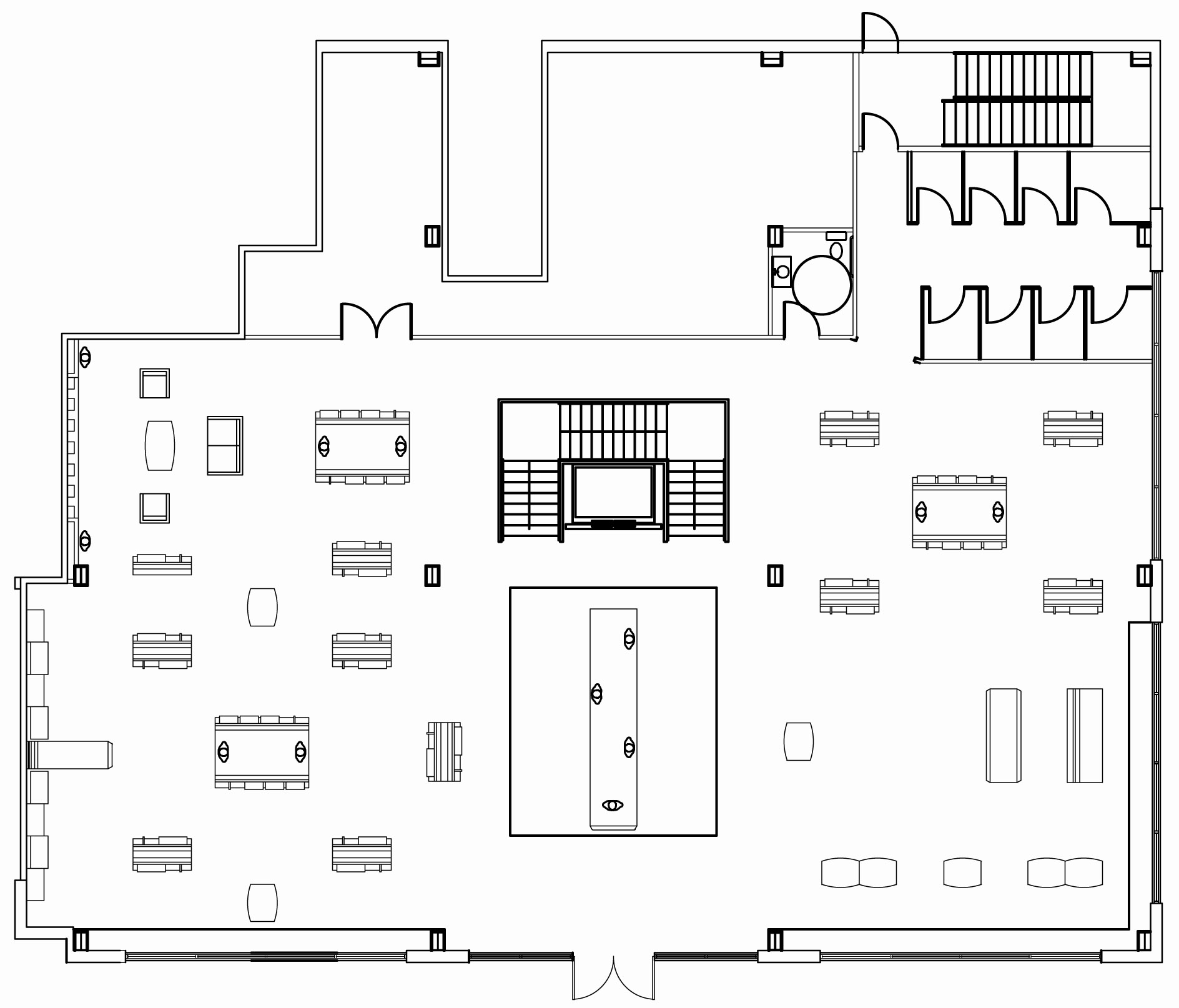 Preliminary Floor Plan Retail Design
